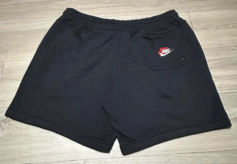 Nike Sportswear Essentials+ French Terry Logo-Embroidered Shorts